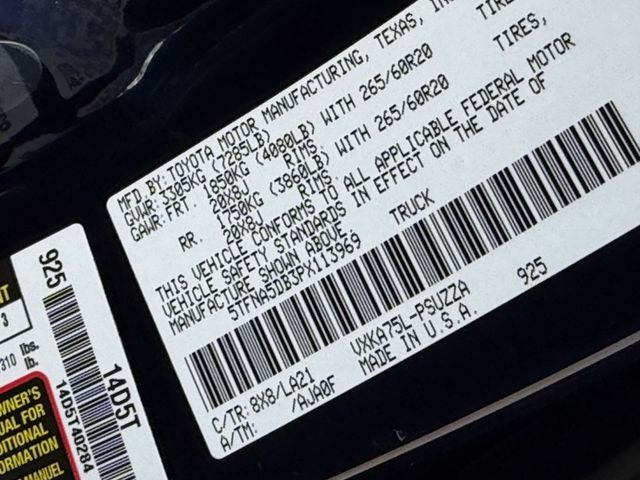 2023 Toyota TUNDRA 4X4 Platinum