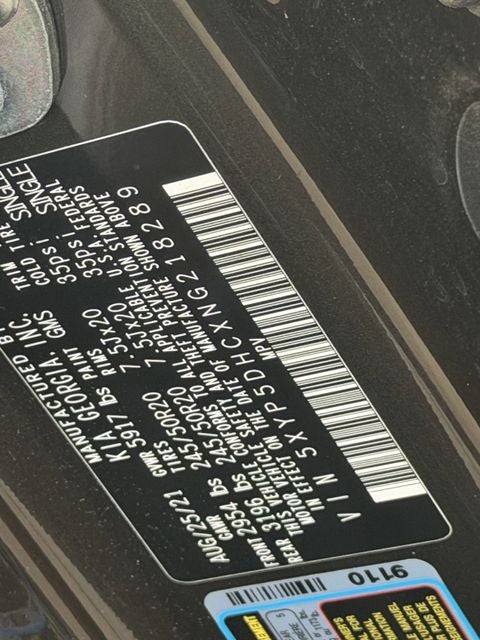 2022 Kia Telluride SX