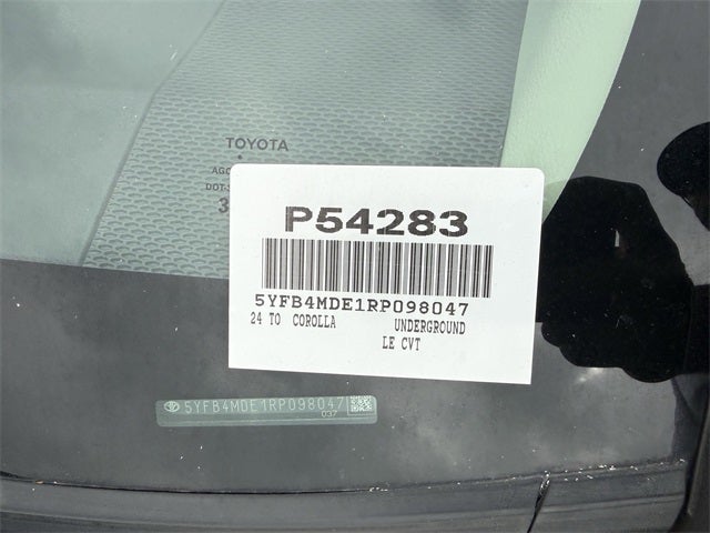 2024 Toyota COROLLA LE