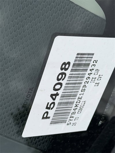 2025 Toyota COROLLA LE