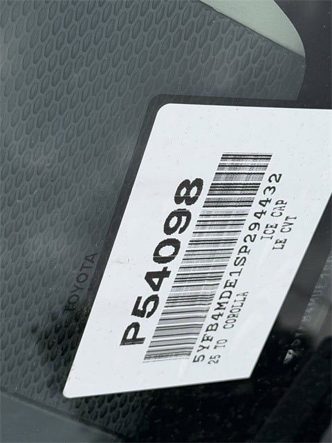 2025 Toyota COROLLA LE