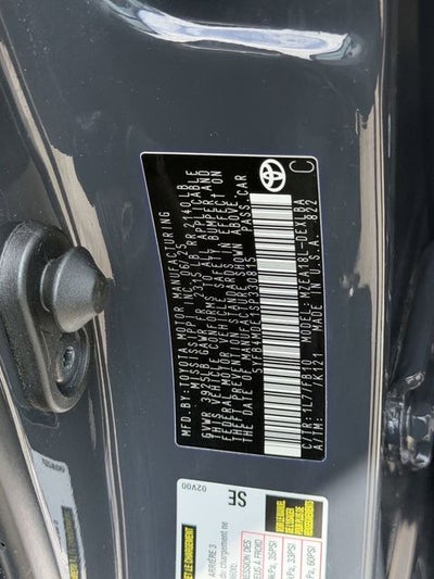 2025 Toyota COROLLA LE