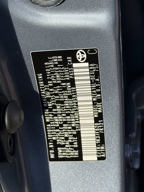 2023 Toyota COROLLA LE