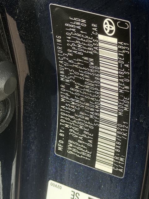 2024 Toyota COROLLA LE