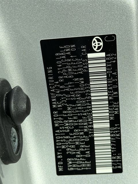 2024 Toyota COROLLA LE