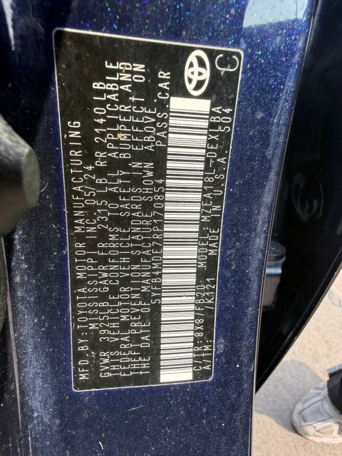 2024 Toyota COROLLA LE