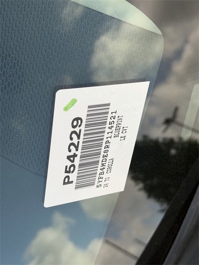 2024 Toyota COROLLA LE