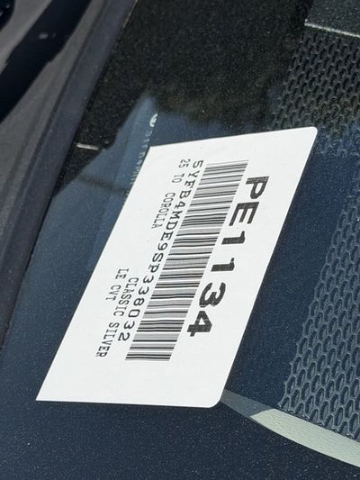 2025 Toyota COROLLA LE