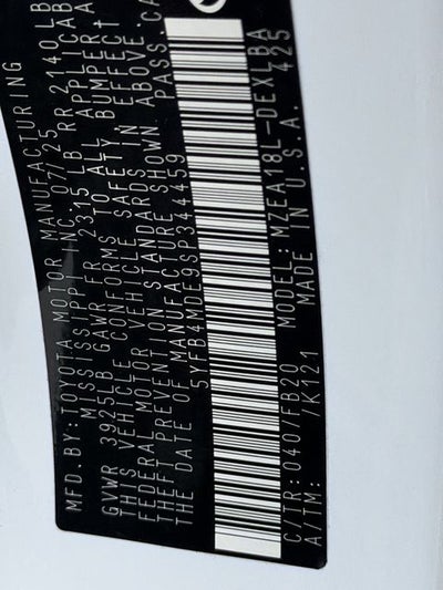 2025 Toyota COROLLA LE