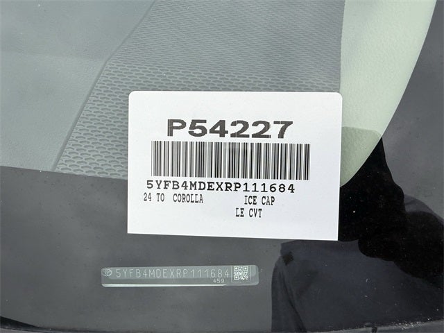 2024 Toyota COROLLA LE