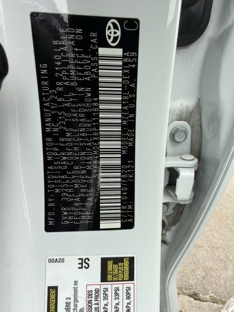 2024 Toyota COROLLA LE