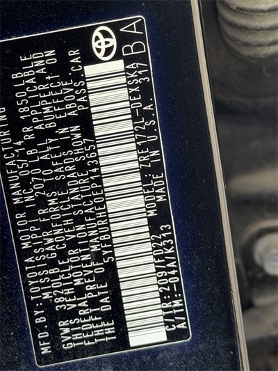 2014 Toyota COROLLA S Plus