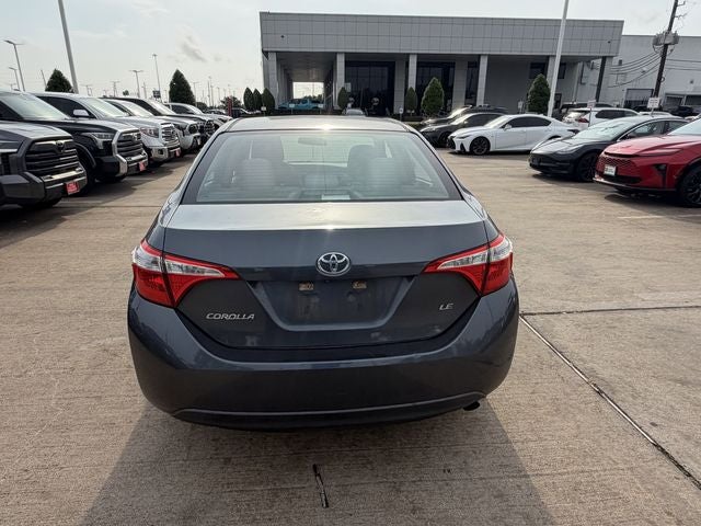 2015 Toyota COROLLA LE