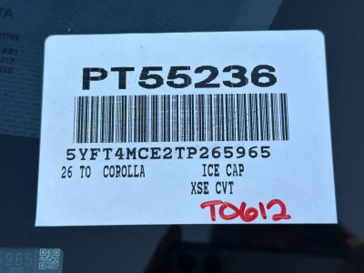 2026 Toyota Corolla XSE