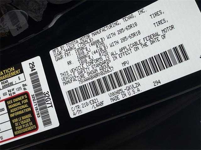 2024 Toyota SEQUOIA 4WD TRD Pro