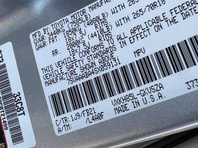 2025 Toyota Sequoia SR5