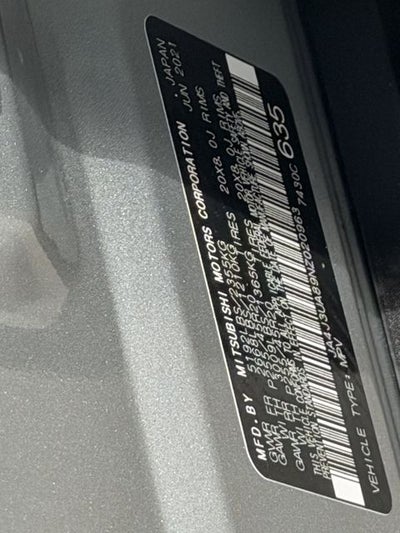 2022 Mitsubishi Outlander SE