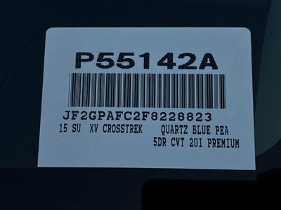 2015 Subaru XV CrossTrek 2.0i Premium
