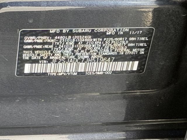 2018 Subaru Forester 2.5i Premium