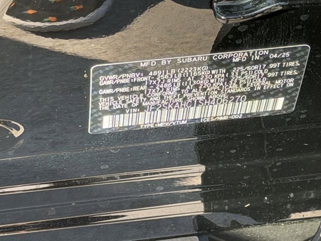 2025 Subaru Forester Wilderness