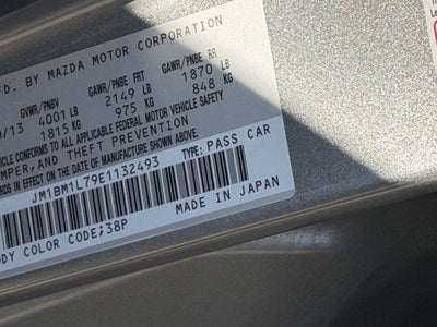 2014 Mazda Mazda3 i Touring