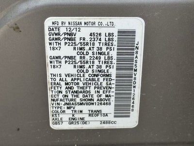 2013 Nissan Rogue SV