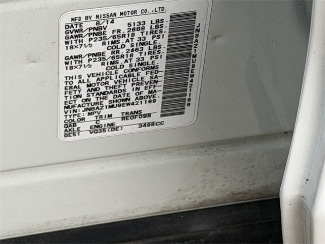 2014 Nissan Murano SL