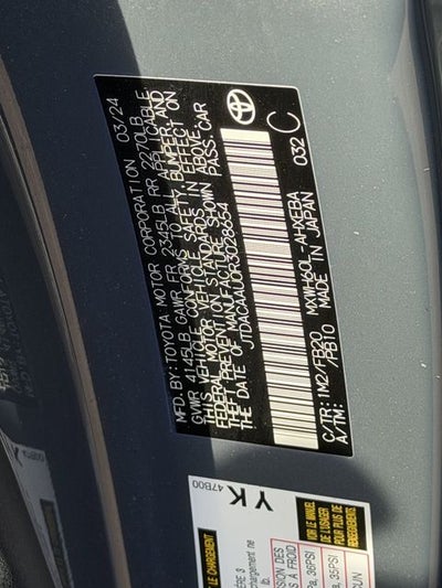 2024 Toyota PRIUS LE