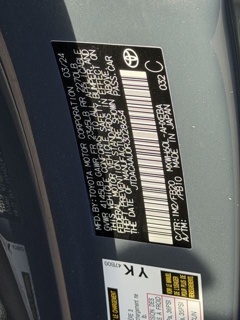 2024 Toyota PRIUS LE