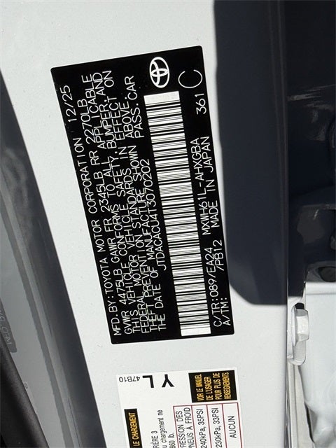 2026 Toyota Prius Plug-in Hybrid Nightshade Edition