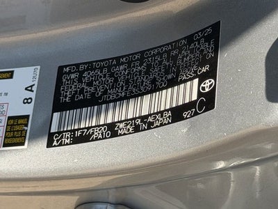 2025 Toyota COROLLA HYBRID LE