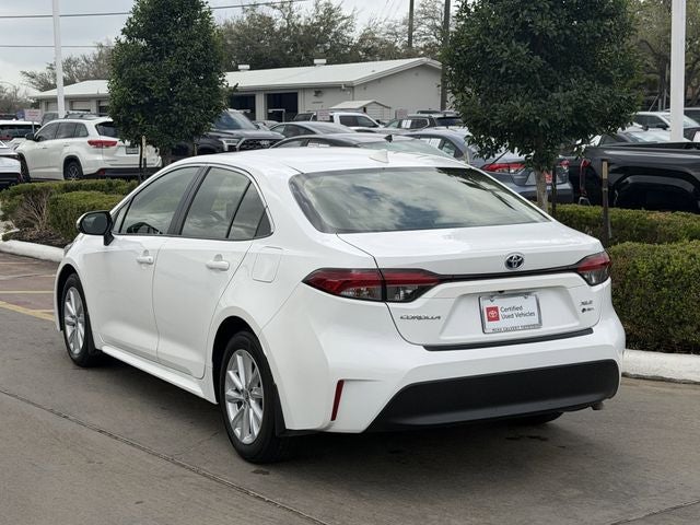 2025 Toyota COROLLA HYBRID XLE