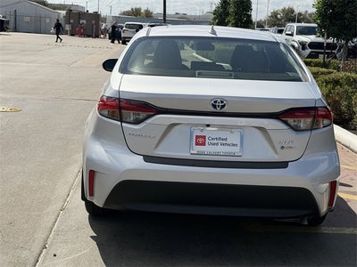 2025 Toyota COROLLA HYBRID XLE