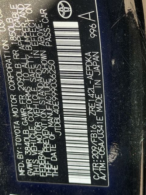 2009 Toyota COROLLA LE