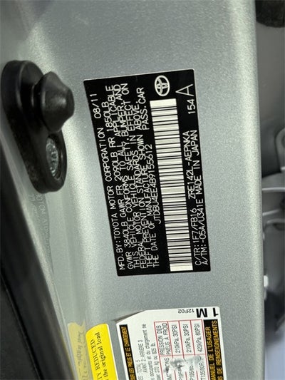 2011 Toyota COROLLA LE