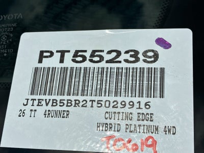 2026 Toyota 4Runner i-FORCE MAX Hybrid Platinum