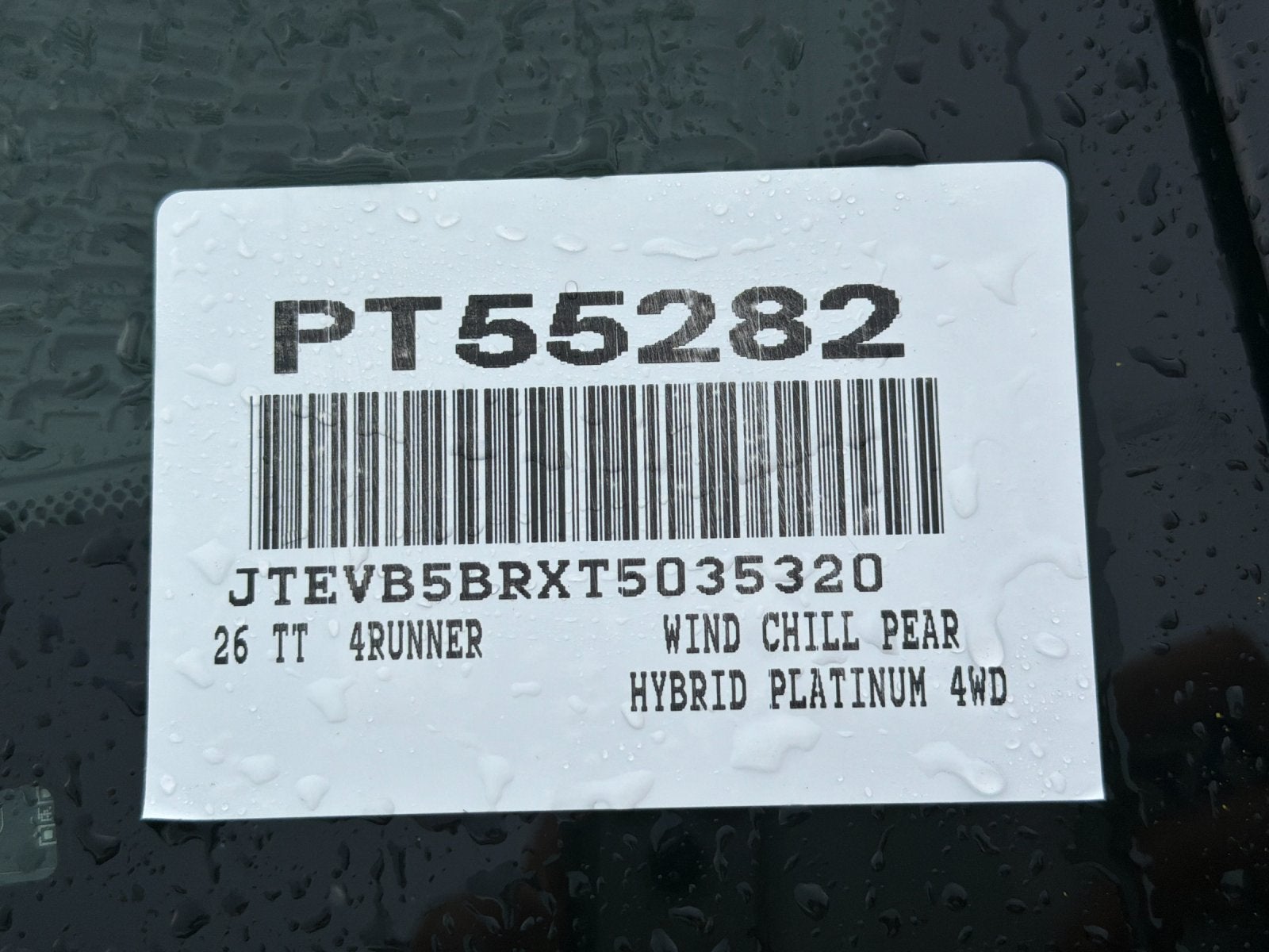 2026 Toyota 4Runner i-FORCE MAX Platinum