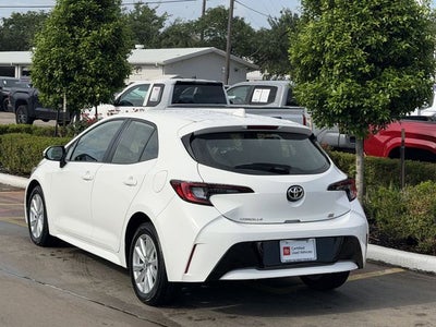 2025 Toyota COROLLA HATCHBACK SE