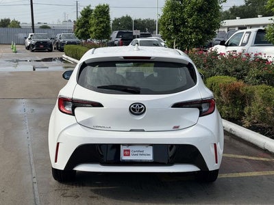 2025 Toyota COROLLA HATCHBACK SE