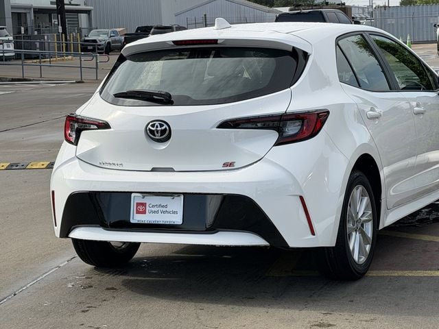 2025 Toyota COROLLA HATCHBACK SE