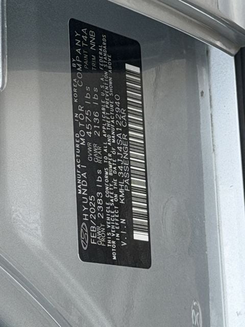 2025 Hyundai Sonata SEL