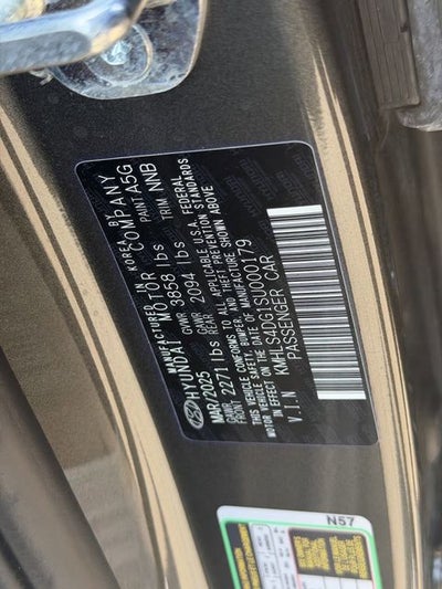 2025 Hyundai Elantra SEL Convenience