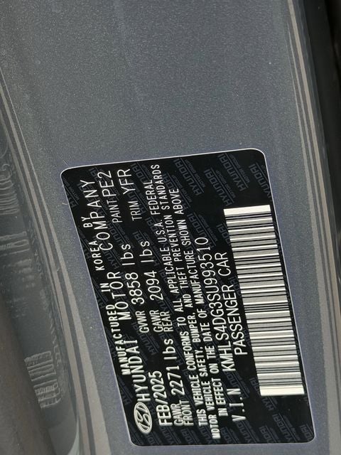 2025 Hyundai Elantra SEL Convenience