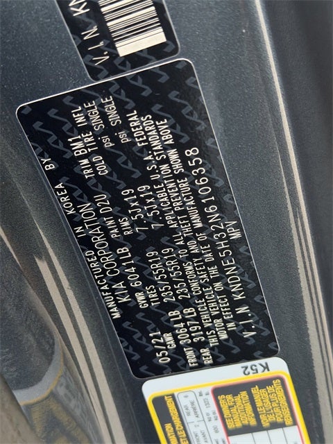 2022 Kia Carnival SX