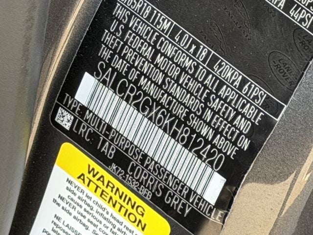 2019 Land Rover Discovery Sport HSE