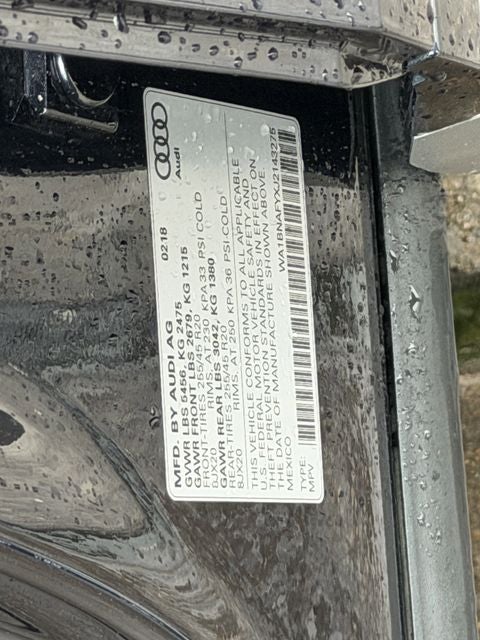 2018 Audi Q5 2.0T Premium Plus quattro