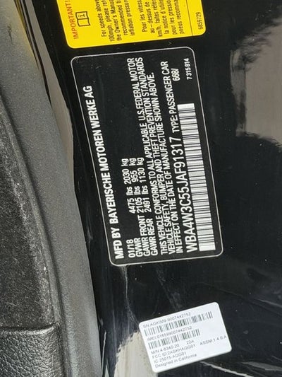 2018 BMW 430i 430i
