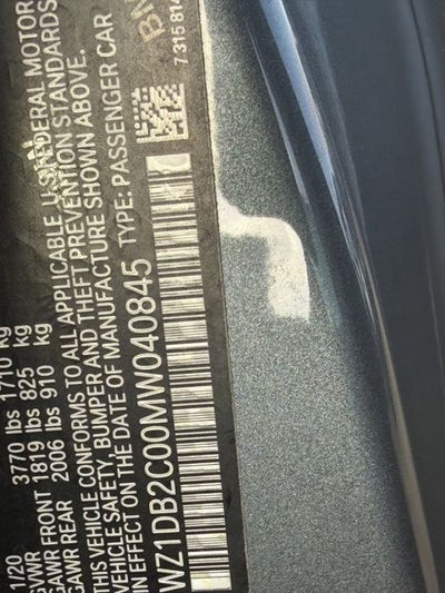 2021 Toyota GR SUPRA 2.0