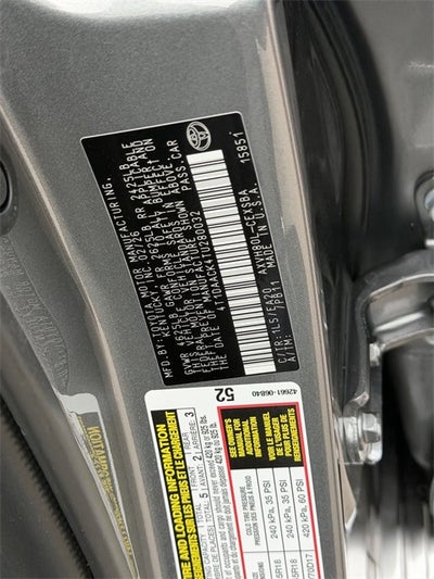 2026 Toyota Camry SE