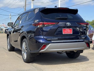 2026 Toyota Highlander Hybrid Hybrid Platinum